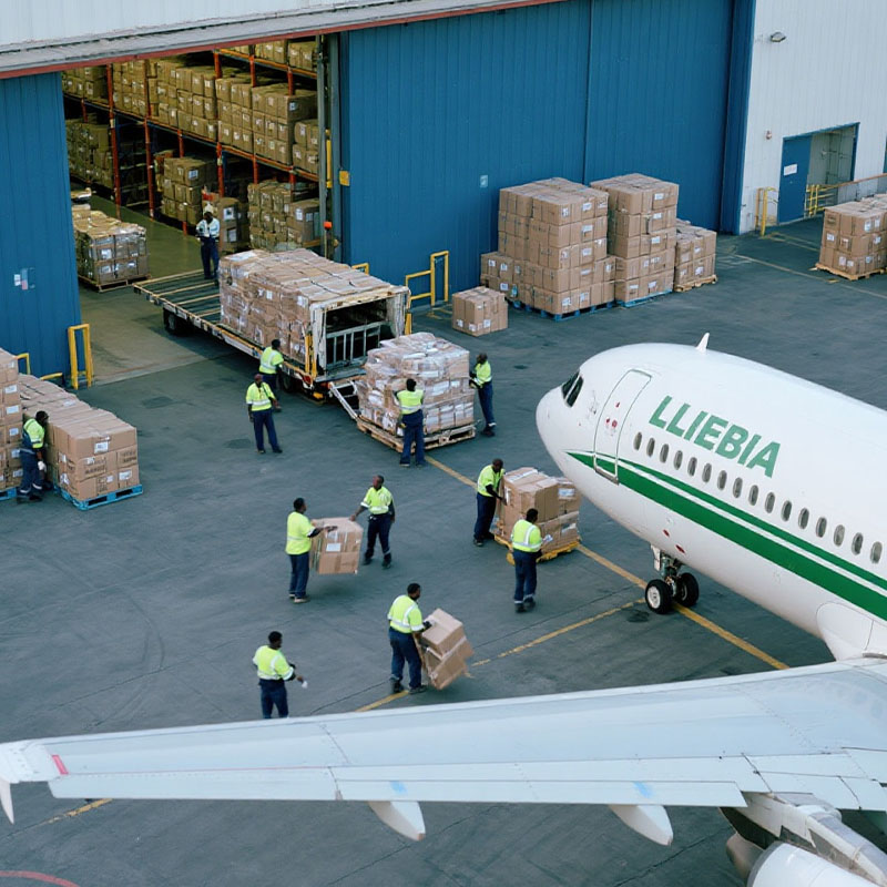 Logistics from China to Liberia