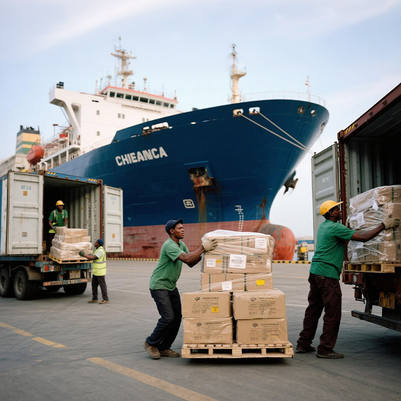 Logistics from China to South Africa1