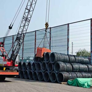 Steel wire rod arrived at port