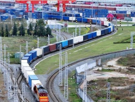 The China-Iran Railway provides a 15-day overland link between Xi'an and Tehran.