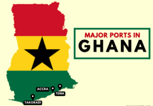 Major port in Ghana