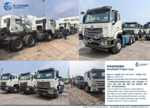 Lianyungang Tractor Truck Export To Syria By Break Bulk