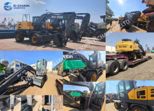 Wheel Excavators Were Shipped From Lianyungang Port To Latakia