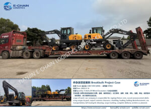 Wheel Excavators Were Shipped From Lianyungang Port To Latakia
